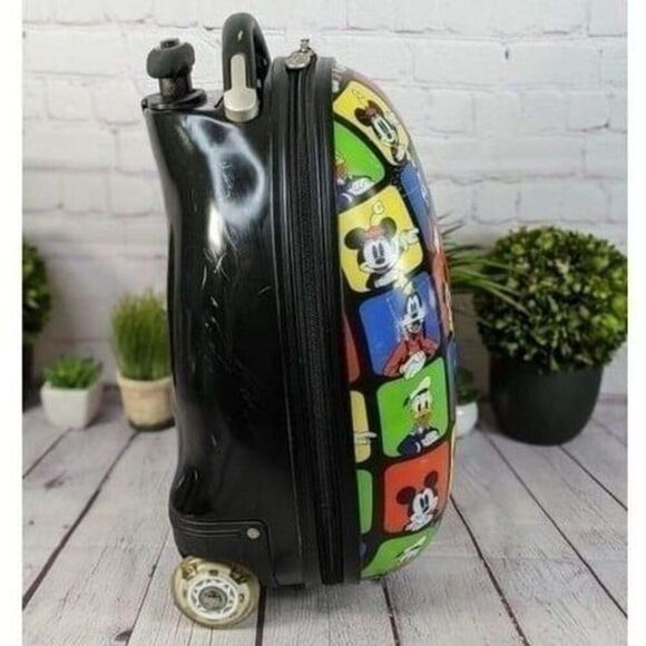 Heys Disney Mickey Mouse 18" Kids Carry-On Rolling Luggage Suitcase - Picture 4 of 12
